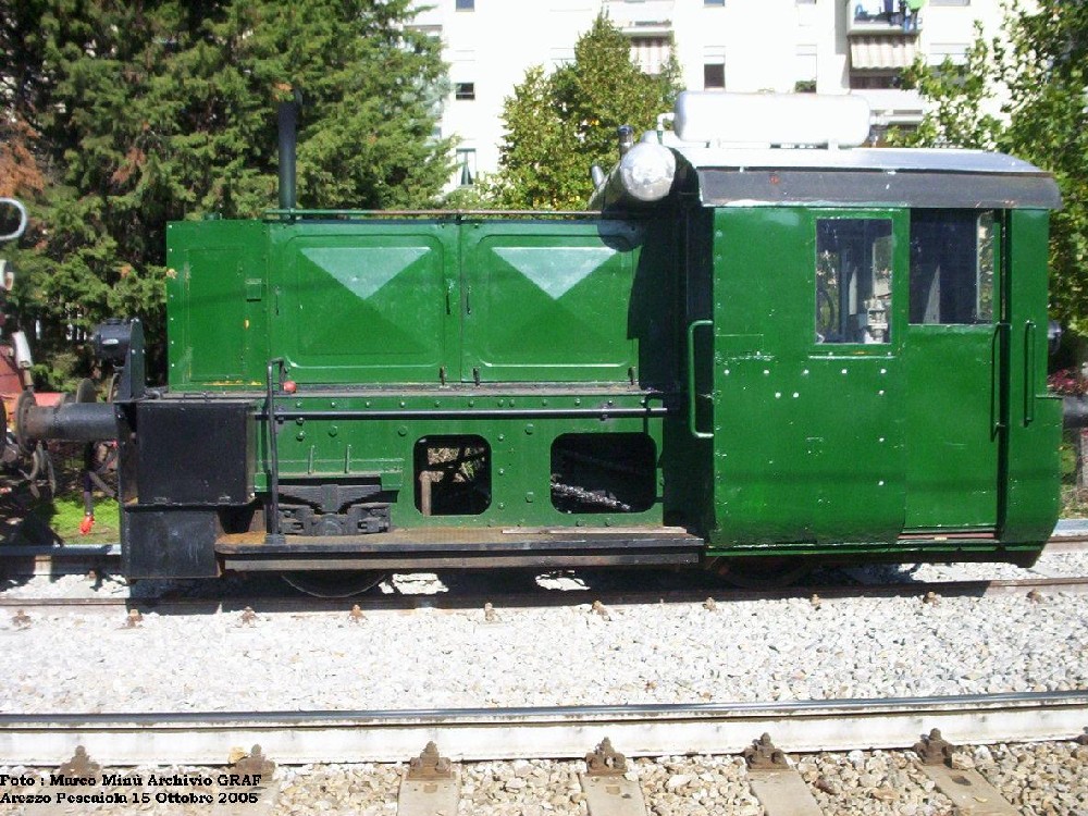 Gita GRAF Visita agli impianti ferroviari Lfi di Arezzo Pescaiola 2005